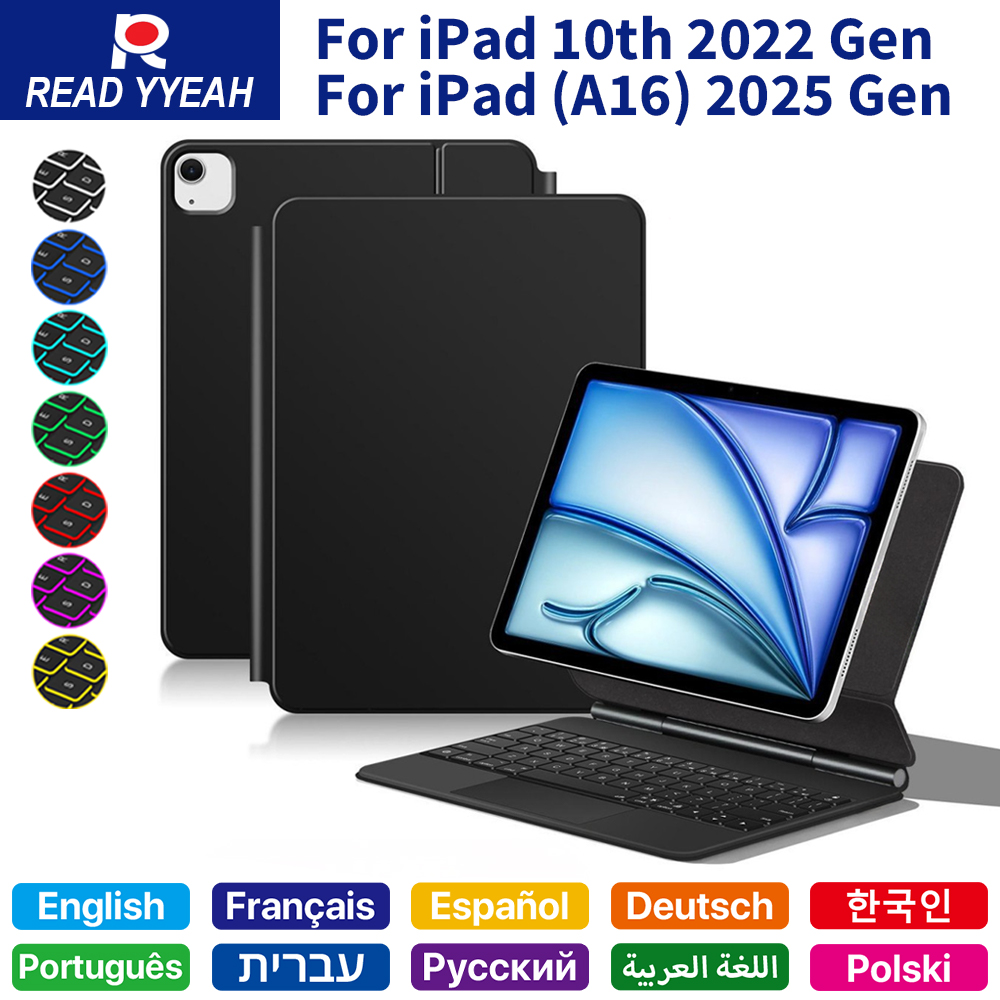 Tablet Accessories Keyboard - 2026 Magic Keyboard with Bluetooth for