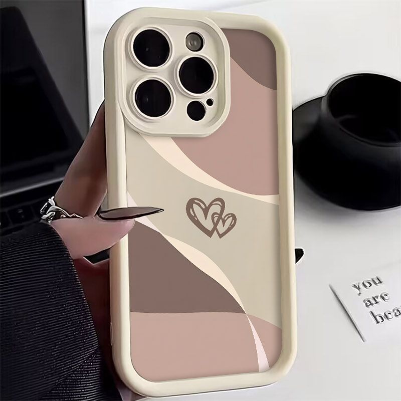 Samsung Galaxy S24 - Phone Case Minimalist Heart Pattern For