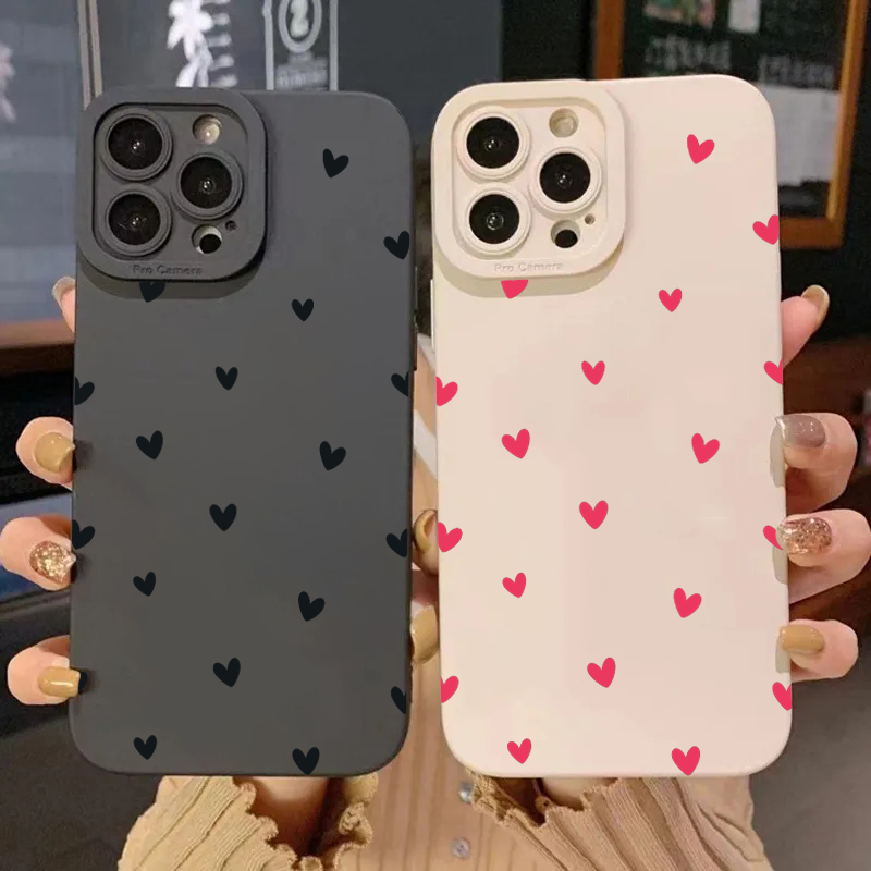 Black Love Heart Protector Pho - đánh giá và giá Samsung Galaxy A55