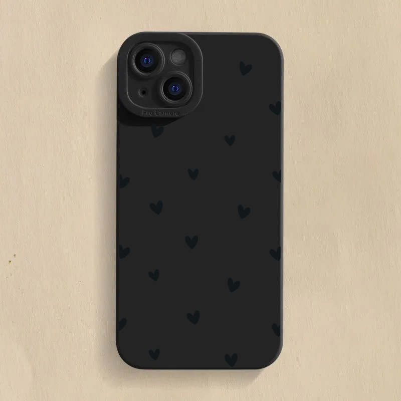 Black Love Heart Protector Pho - đánh giá và giá Samsung Galaxy A55