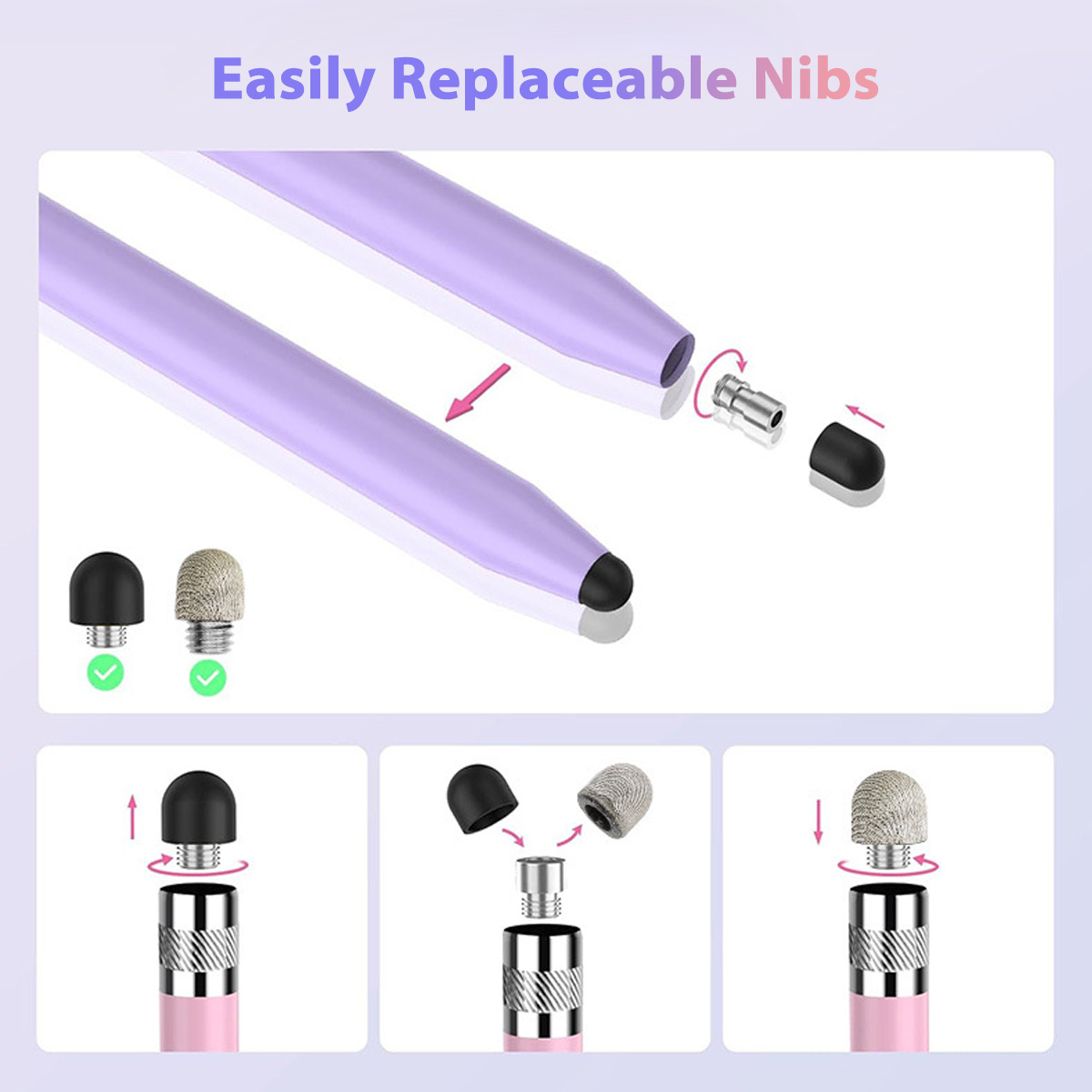 Universal 2 in 1 Stylus Pen fo - đánh giá và giá Tablet Accessories For Kids