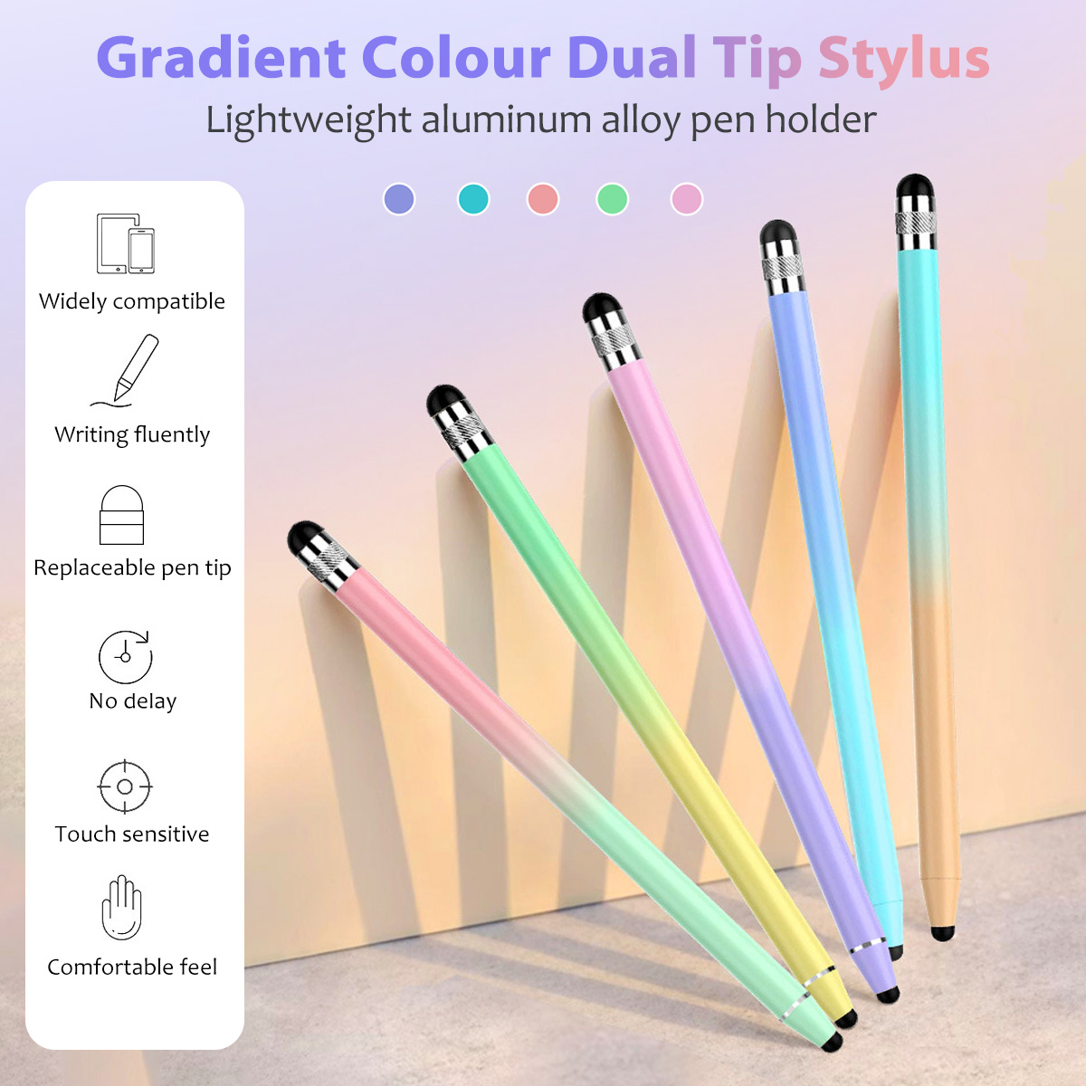 Universal 2 in 1 Stylus Pen fo - đánh giá và giá Tablet Accessories For Kids