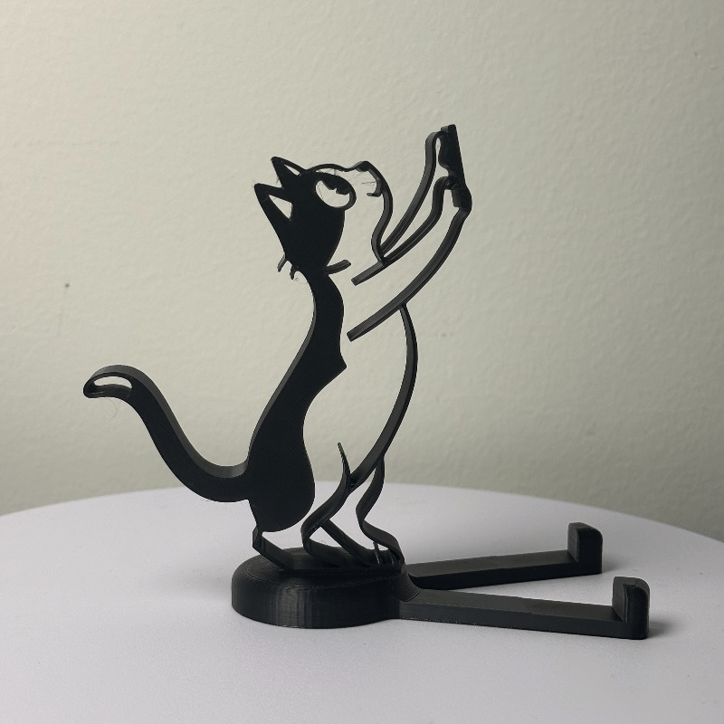 Abstract Hollow Line Cat Phone - đánh giá và giá Tablet Phone Accessories