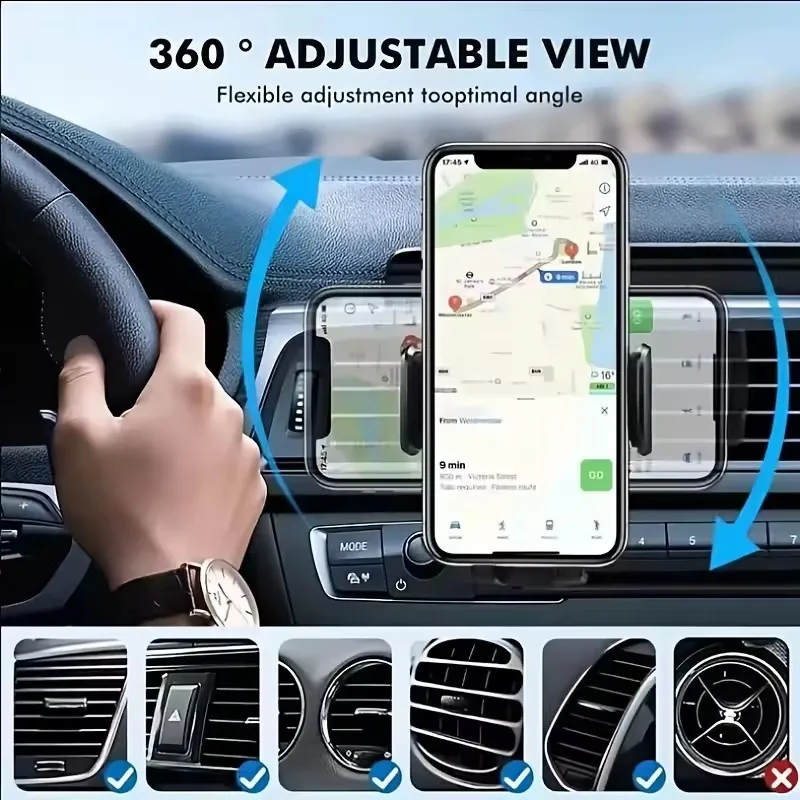 Car Phone Holder Car Air Vent  - đánh giá và giá Car Accessories Tablet Holder
