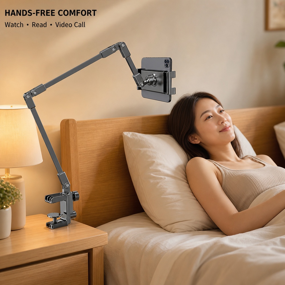Adjustable Bed Phone Holder St - đánh giá và giá Tablet Phone Accessories
