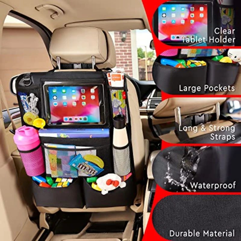 Car Seat Organizer Multifuncti - đánh giá và giá Car Accessories Tablet Holder