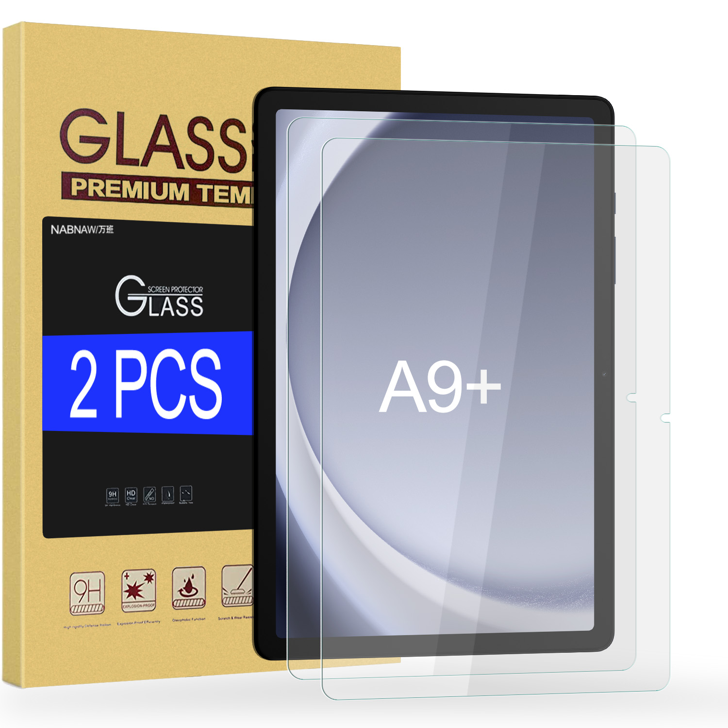 2 Pieces HD Scratch Proof Scre - đánh giá và giá Galaxy Tablet Accessories