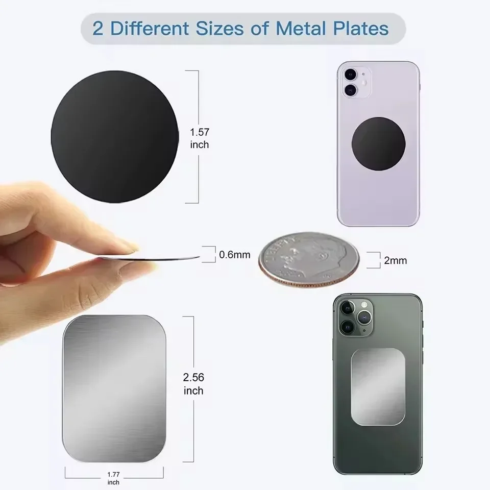 5/10pcs Magnetic Metal Plate D - đánh giá và giá Tablet Phone Accessories