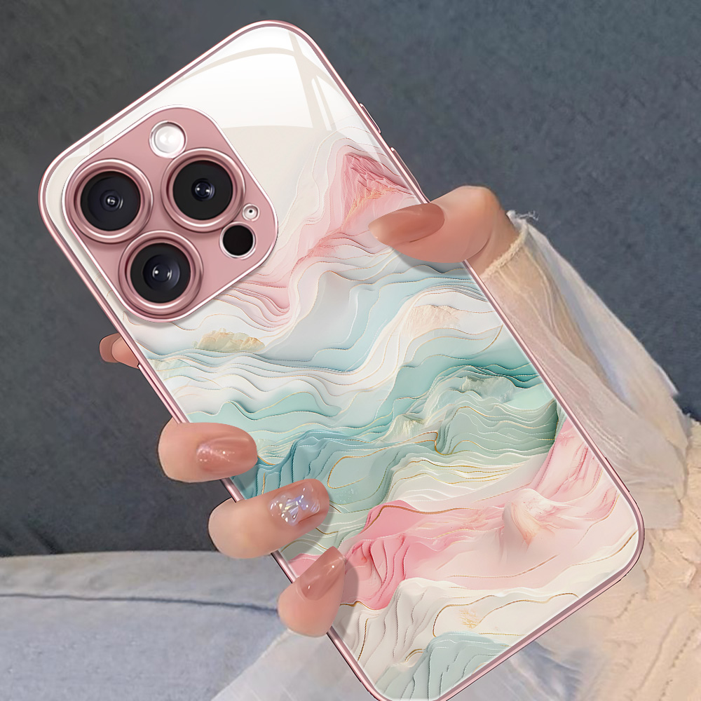 Tempered Glass Phone Case For  - đánh giá và giá Samsung Galaxy A55