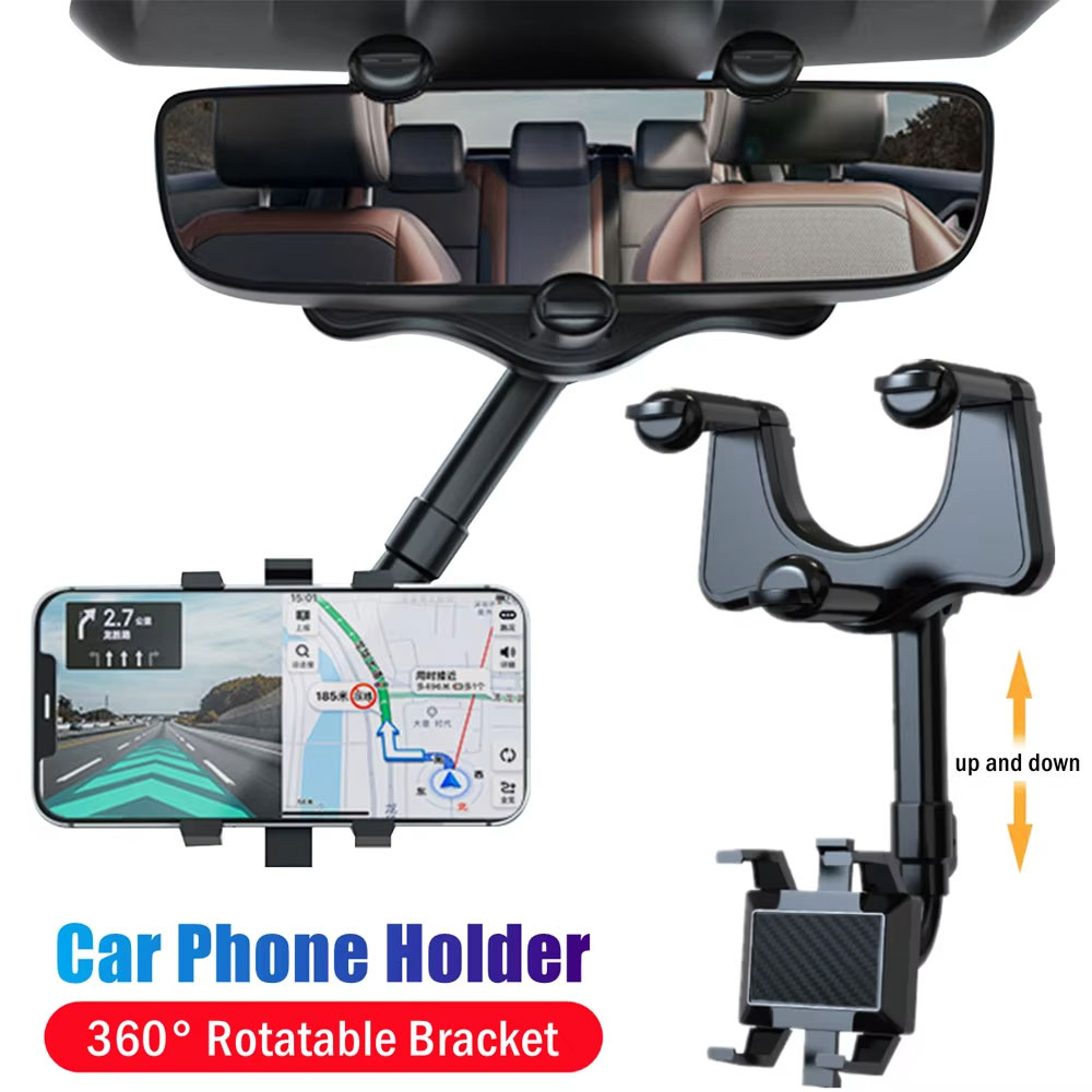 Adjustable Car Rearview Mirror - đánh giá và giá Car Accessories Tablet Holder