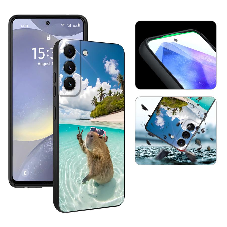 Vacation Capybara Case for Sam - đánh giá và giá Samsung Galaxy A55