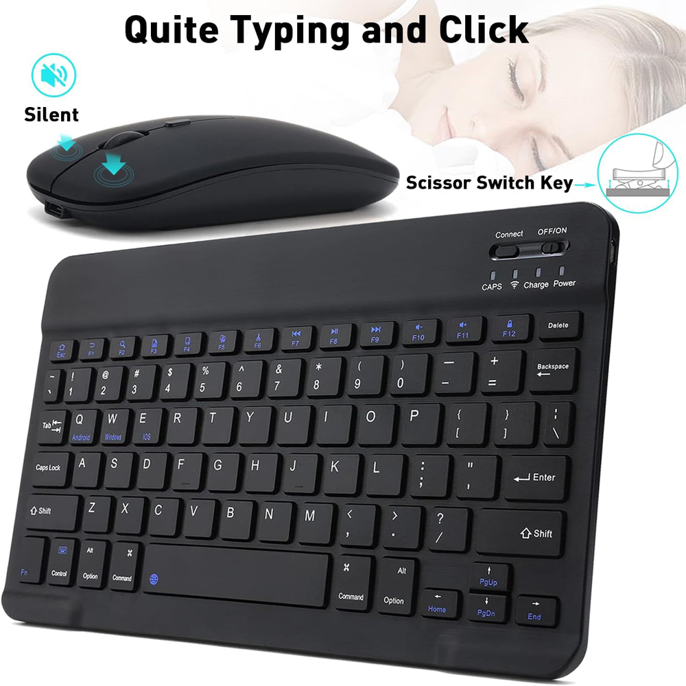 10 lnch Wireless  Bluetooth Mi - đánh giá và giá Tablet Accessories Keyboard
