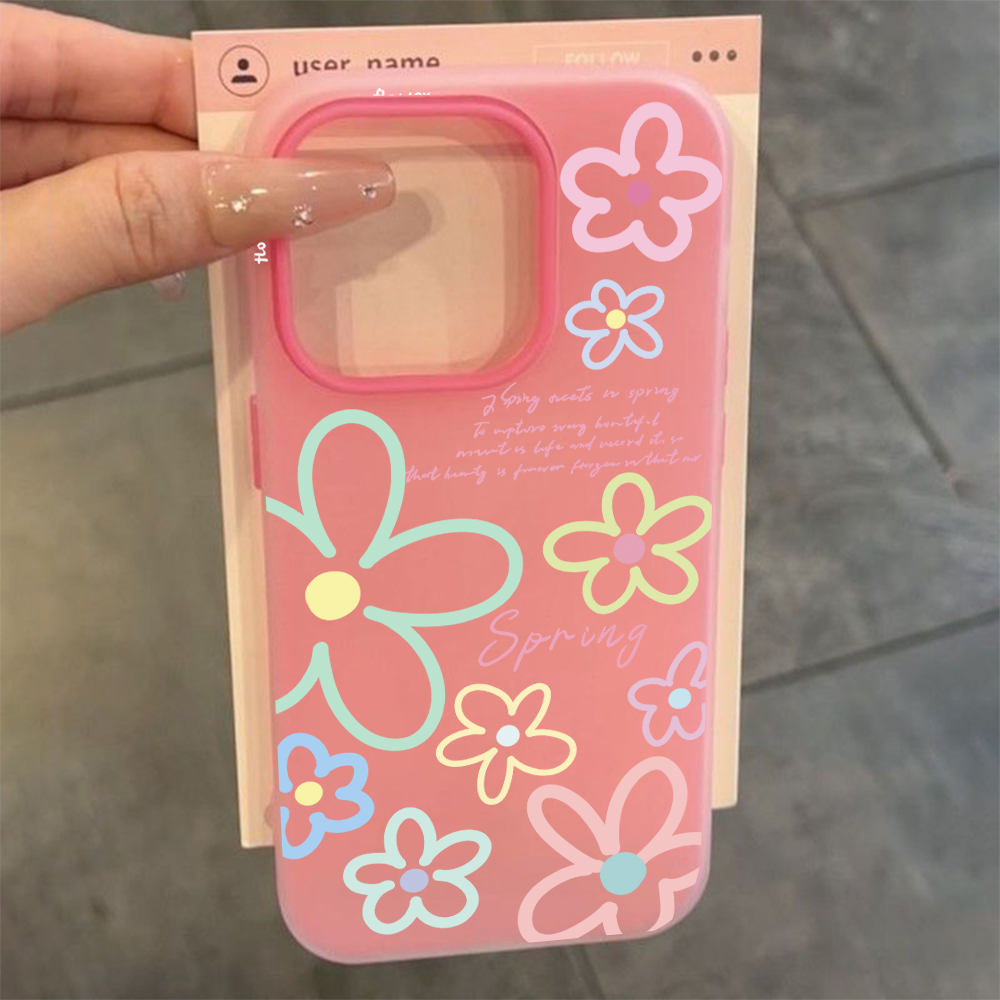Candy Color Pattern Phone Case - đánh giá và giá Samsung Galaxy A55