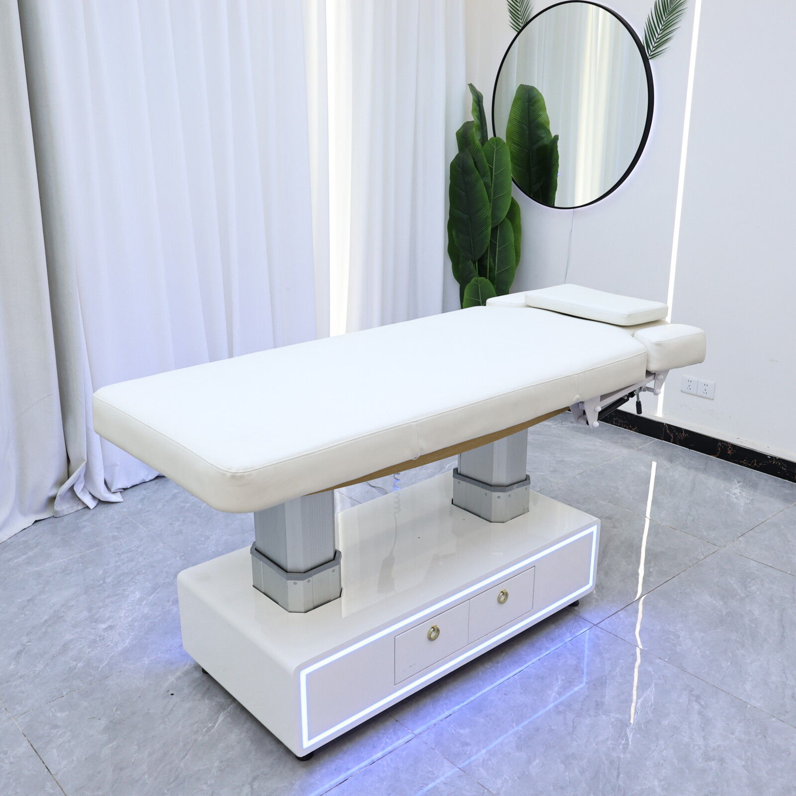 Electric Lifting, White Beauty - đánh giá và giá Massage Table Accessories Uk