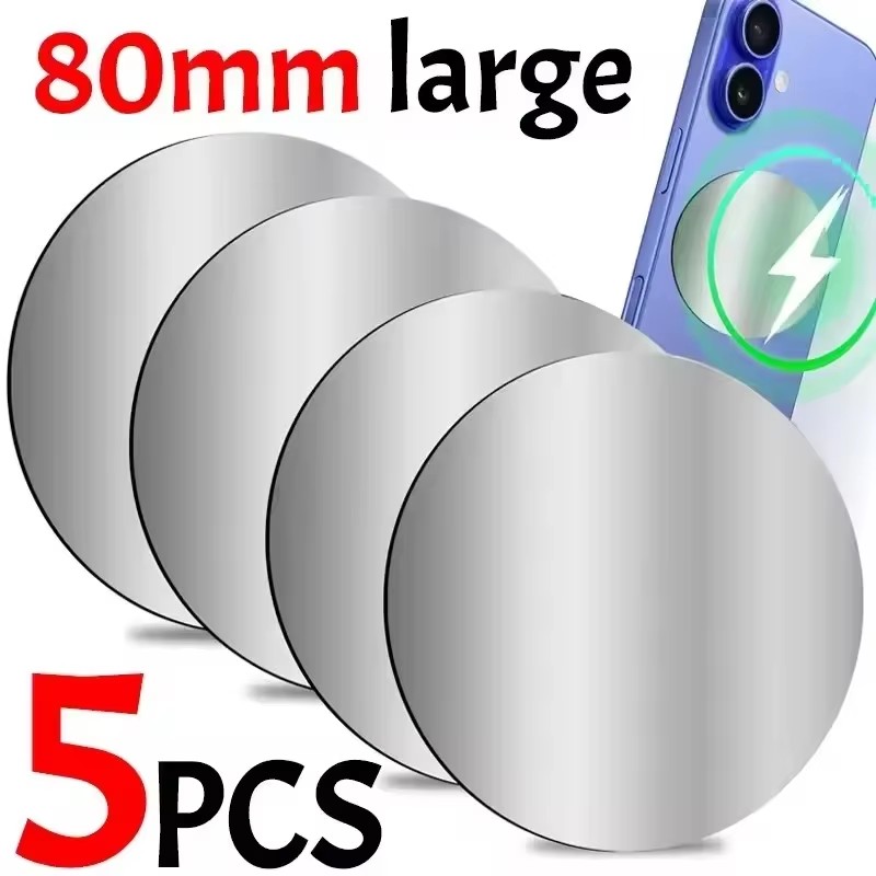 1-5PCS 8CM Magnetic Metal Plat - đánh giá và giá Tablet Phone Accessories