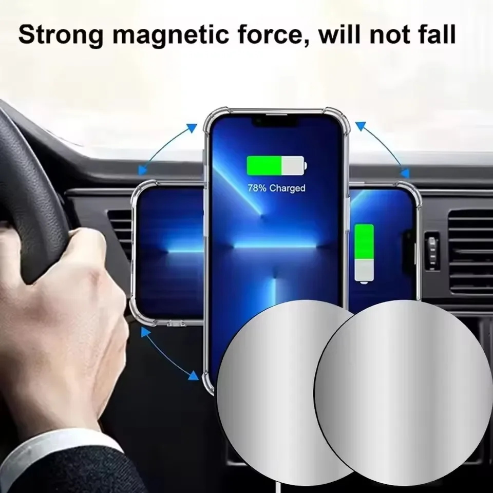 1-5PCS 8CM Magnetic Metal Plat - đánh giá và giá Tablet Phone Accessories