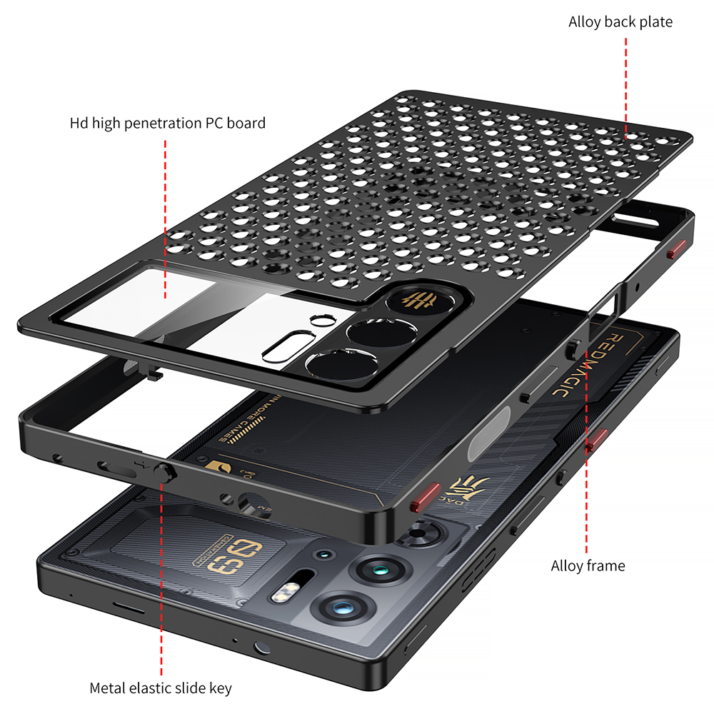 Metal Hollow Heat Dissipation  - đánh giá và giá Redmagic Tablet Accessories