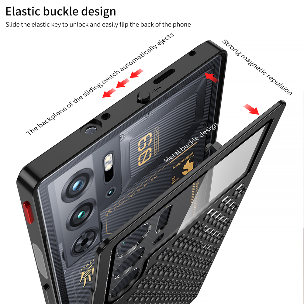 Metal Hollow Heat Dissipation  - đánh giá và giá Redmagic Tablet Accessories