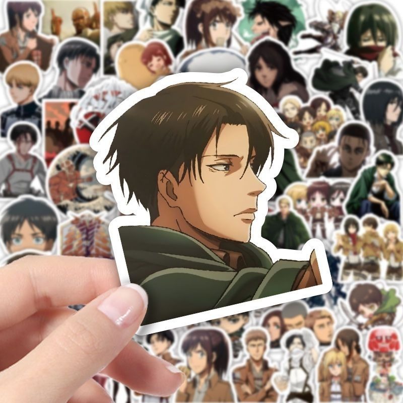 60Pcs Attack on Titan Anime St - đánh giá và giá Tablet Accessories Aesthetic