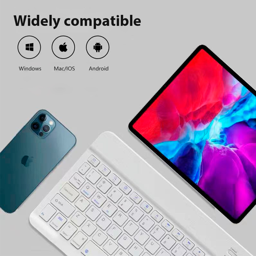 Bluetooth Wireless Keyboard Un - đánh giá và giá Tablet Accessories Keyboard