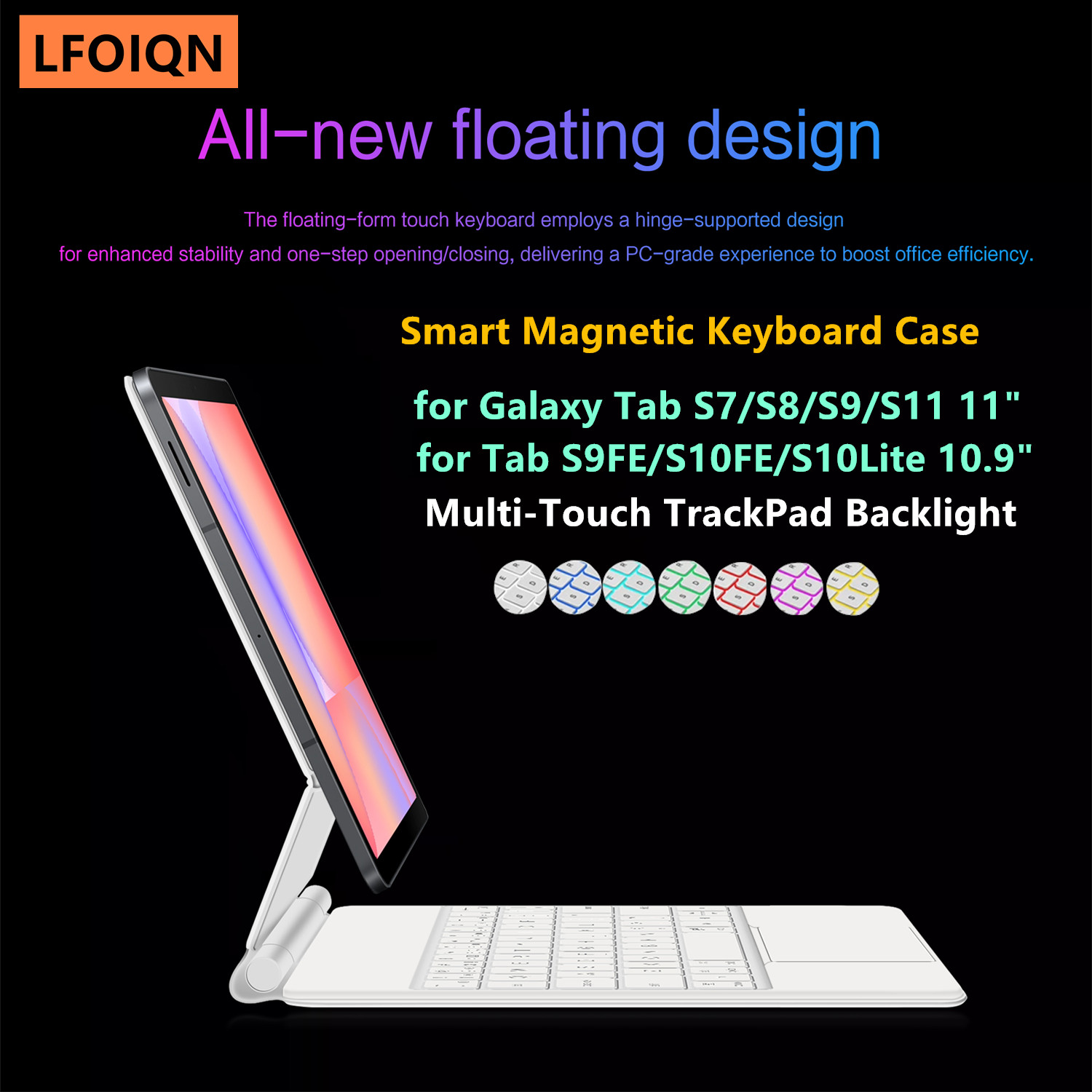 LFOIQN Magic Keyboard for Sams - đánh giá và giá Galaxy Tablet Accessories