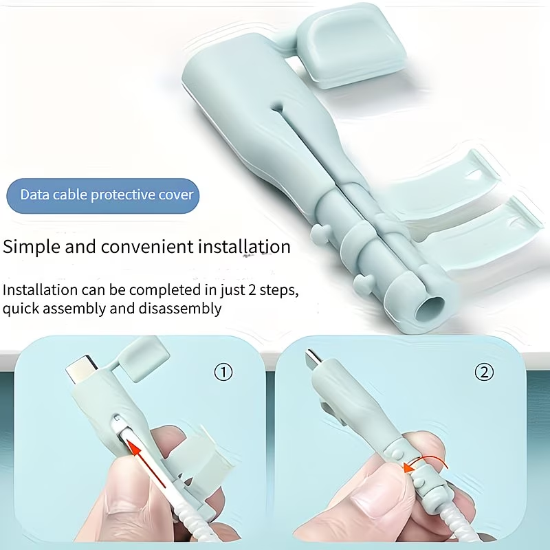 10pcs USB-C Data Cable Protect - đánh giá và giá Tablet Sleeves & Cases Ipad Accessories
