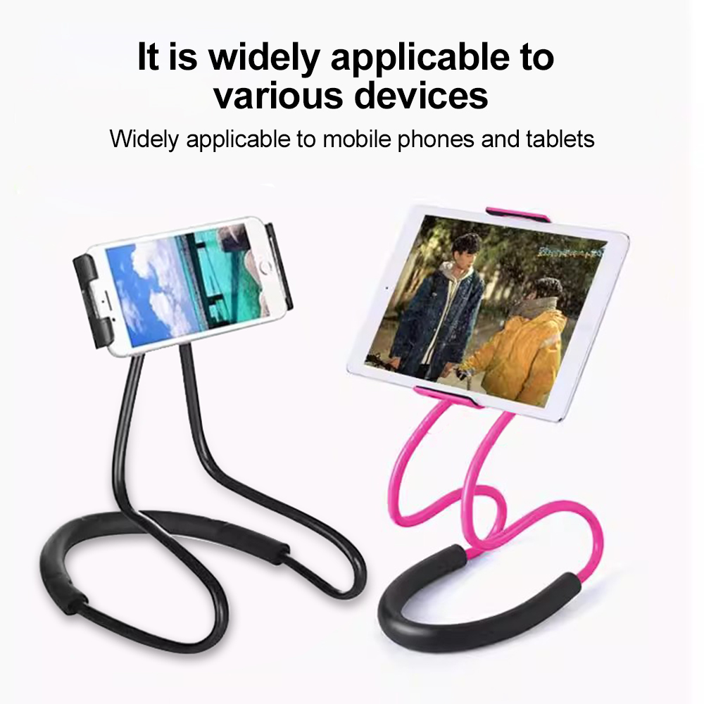 Neck Hanging Lazy Phone Stand  - đánh giá và giá Tablet Accessories Online
